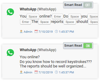 Smart Read-Funktion bei Best Free Keylogger