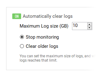 Configuraciones fáciles en Best Free Keylogger